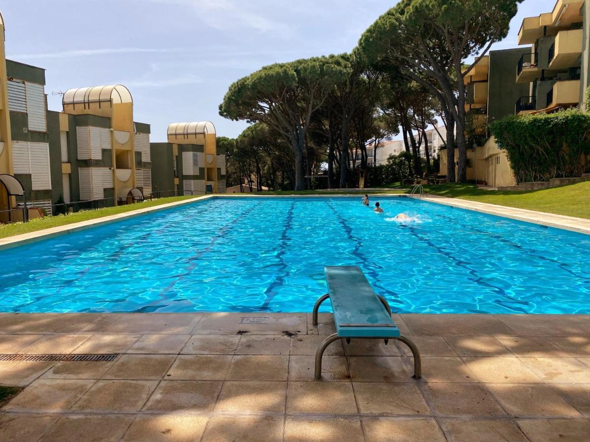 Apartament Gran Amb Vistes Al Mar, Piscina I Parquing カレリャ・デ・パラフルジェリ エクステリア 写真